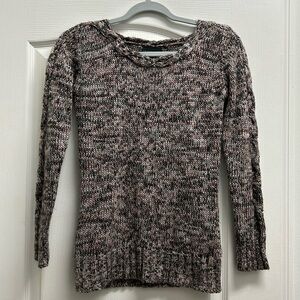 Apostrophe Pink, Silver, Black Knit sweater XS